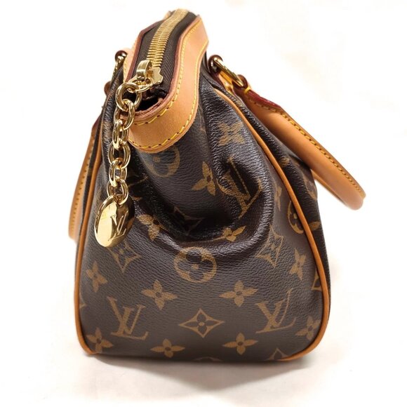 Louis Vuitton LV Shoulder Bag Tivoli PM Brown Monogram 833-083025 - Picture 3 of 13